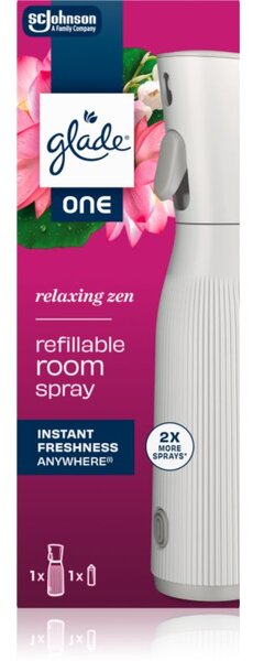 GLADE ONE Relaxing Zen osviežovač vzduchu plniteľný 10 ml