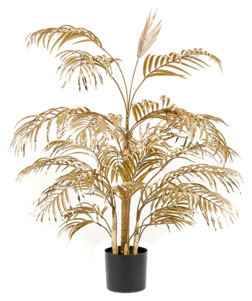 Emerald Umelý strom palma areca 105 cm zlatý