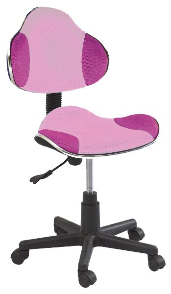 Kancelárska stolička Q-G2 ružová