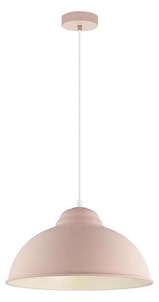 Eglo 54964 - Luster na lanku TRURO-P 1xE27/60W/230V ružová