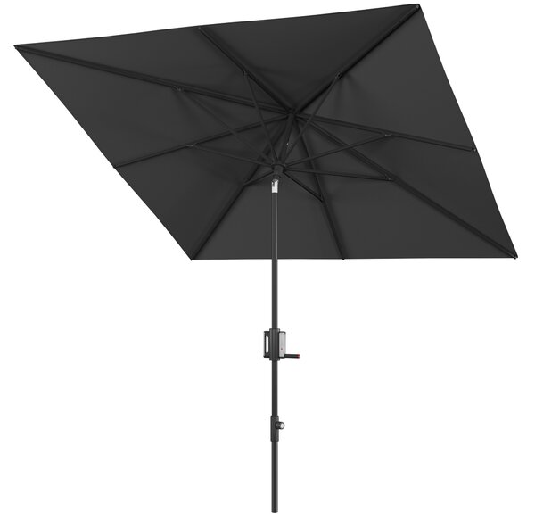 Knirps APOLL BLACK záhradný slnečník 240 x 240 cm čierna Knirps