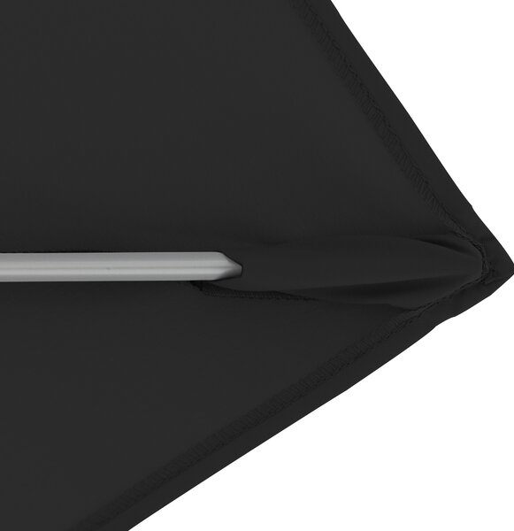 Doppler EXPERT záhradný slnečník 220 x 140 cm čierny Doppler