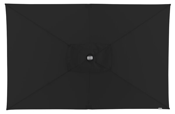 Doppler EXPERT záhradný slnečník 220 x 140 cm čierny Doppler