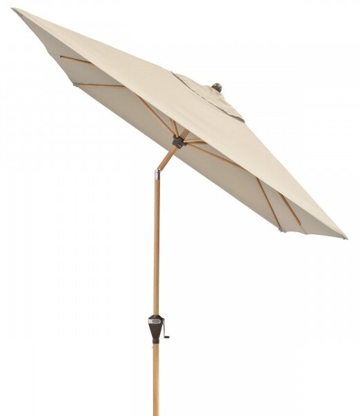 Doppler ALU WOOD záhradný slnečník 300 x 200 cm béžový Doppler