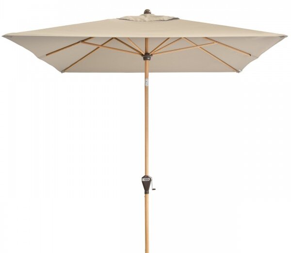 Doppler ALU WOOD záhradný slnečník 300 x 200 cm béžový Doppler