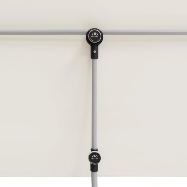 Doppler ACTIVE Balkónová clona záhradný slnečník 180 x 130 cm béžová Doppler