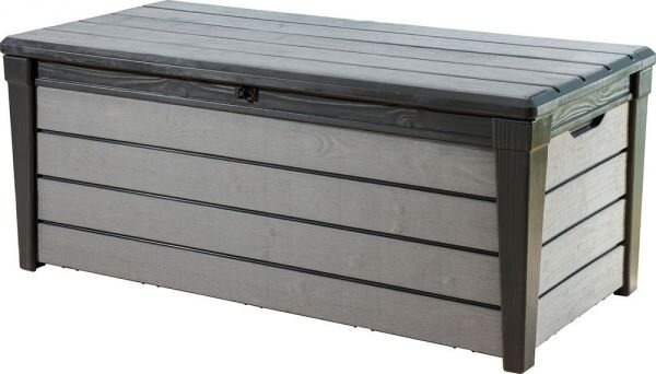 Úložný box Brushwood 455L - antracit + sivý