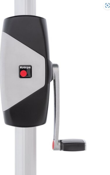 Knirps Automatic biela - Tovar s drobnou vadou (S273) naklápací záhradný slnečník 290 cm Knirps