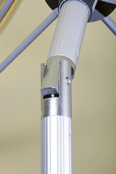 Knirps Automatic biela - Tovar s drobnou vadou (S273) naklápací záhradný slnečník 290 cm Knirps