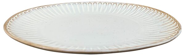 Keramický dezertný tanier Grau, (fi) 21 cm, sivá