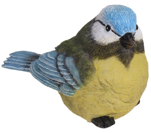 Záhradná figúrka z polistone Birds, sada 3ks, 9 cm, viacfarebná
