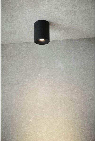 LOOM DESIGN stropné LED svetlo Nyx, čierne, IP54, Čierna, Kúpeľňa, Hliník, Moderný, Závesné svietidlo