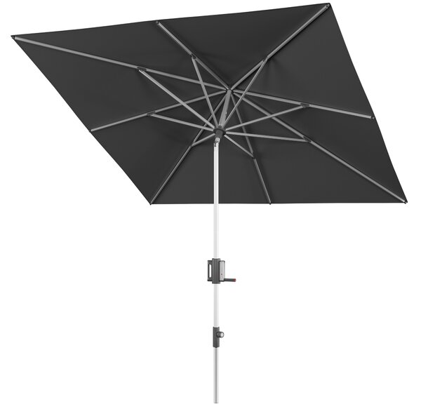 Knirps APOLL tmavo záhradný slnečník 240 x 240 cm sivá Knirps
