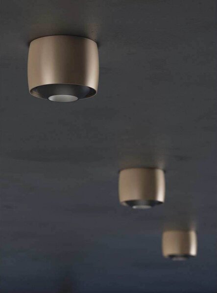 LOOM DESIGN stropné LED svetlo Air, sivá, hliník, Ø 10 cm, Hliník / sivá / zinok, Obývacia izba / jedáleň, Hliník, Moderný, Závesné svietidlo