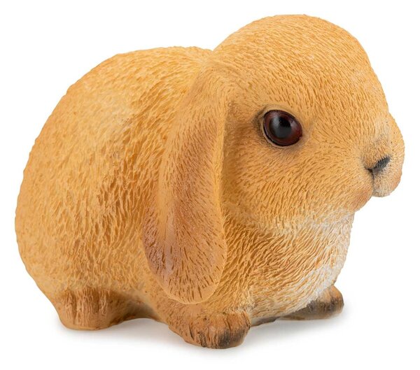 Záhradná figúrka z polyresinu Bunny, 16 cm, hnedá