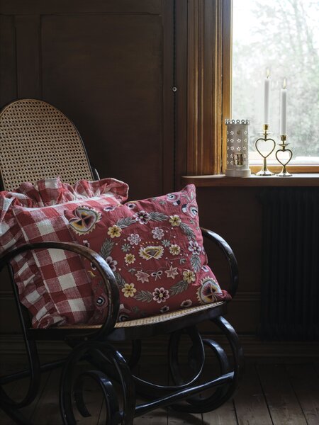Kovový svietnik Tiled Stove White