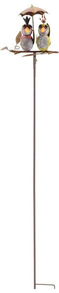 Zapichovacia záhradná dekorácia Jason, 133 cm, kov, viacfarebná