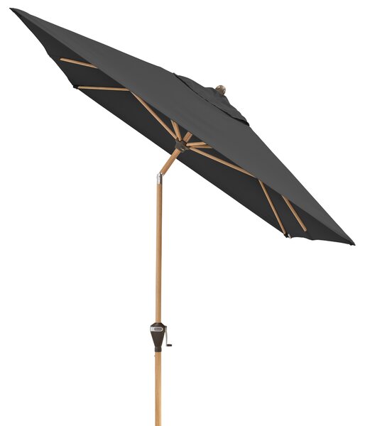 Doppler ALU WOOD záhradný slnečník 210 x 140 cm antracit Doppler