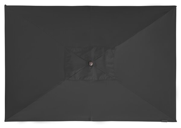 Doppler ALU WOOD záhradný slnečník 210 x 140 cm antracit Doppler