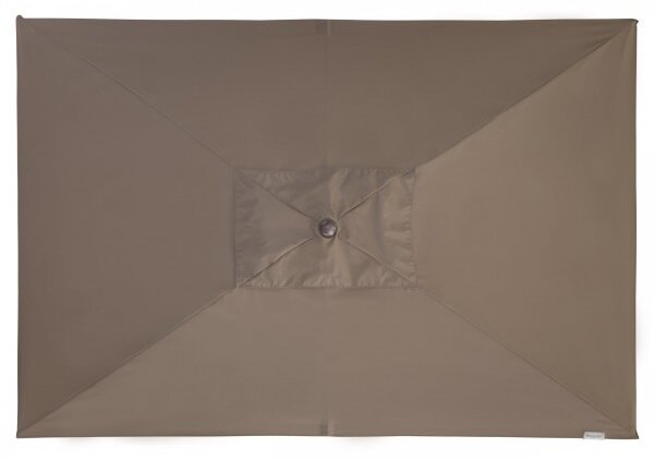 Doppler ALU WOOD záhradný slnečník 210 x 140 cm hnedá Doppler