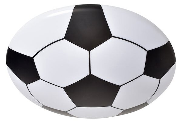 Detské stropné LED svietidlo Ball, 1x LED 18w, 4000k, b/w