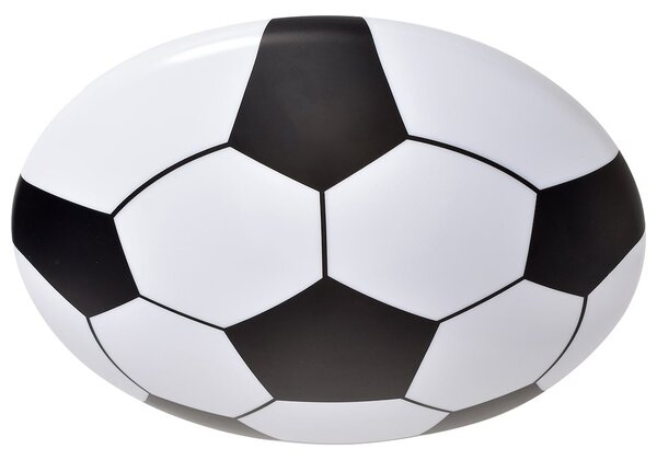 Detské stropné LED svietidlo Ball, 1x LED 18w, 4000k, b/w