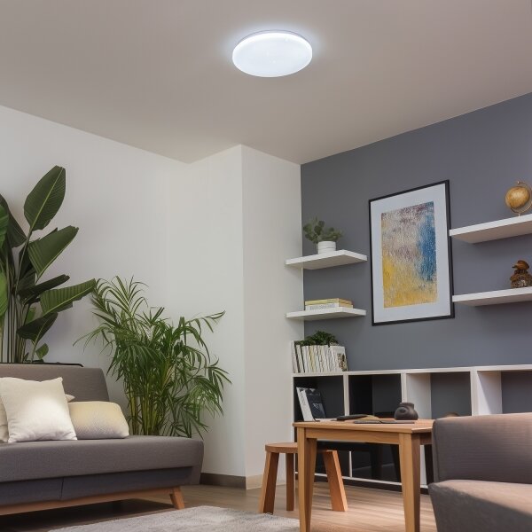 Brilagi - LED stmievateľné stropné svietidlo SMART STARS LED/24W/230V pr. 38 cm Wi-Fi Tuya + diaľkové ovládanie