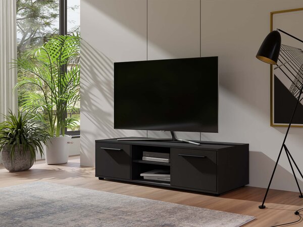 TV stolík Maxione - čierna