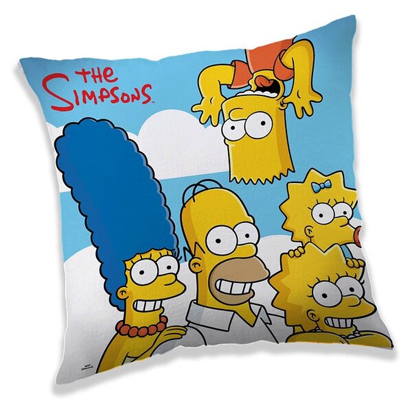 JERRY FABRICS Vankúšik Simpsons clouds Polyester 40/40 cm