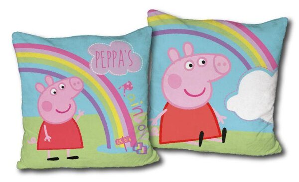 JERRY FABRICS Vankúšik Peppa Pig PEP016 Polyester 40/40 cm