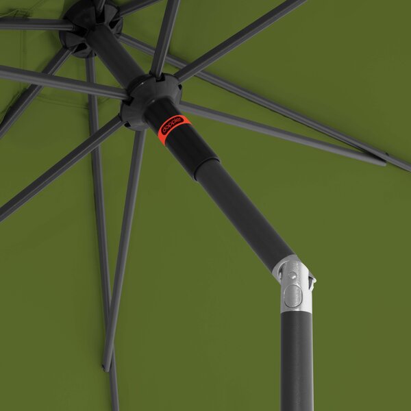 Doppler myZone Push Up záhradný slnečník 300 cm zelená Doppler
