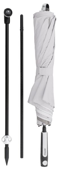 Doppler EXPERT MULTI PUSH UP záhradný slnečník 160 cm sivá Doppler