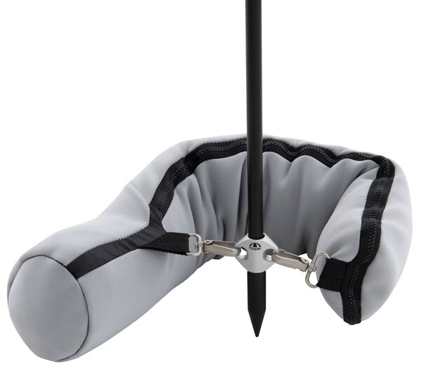 Doppler EXPERT MULTI PUSH UP záhradný slnečník 160 cm sivá Doppler
