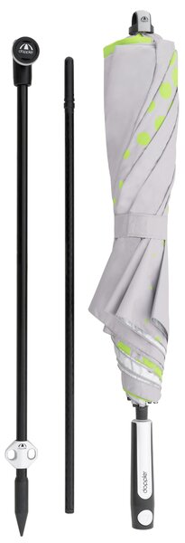 Doppler EXPERT MULTI PUSH UP záhradný slnečník 160 cm biely Doppler