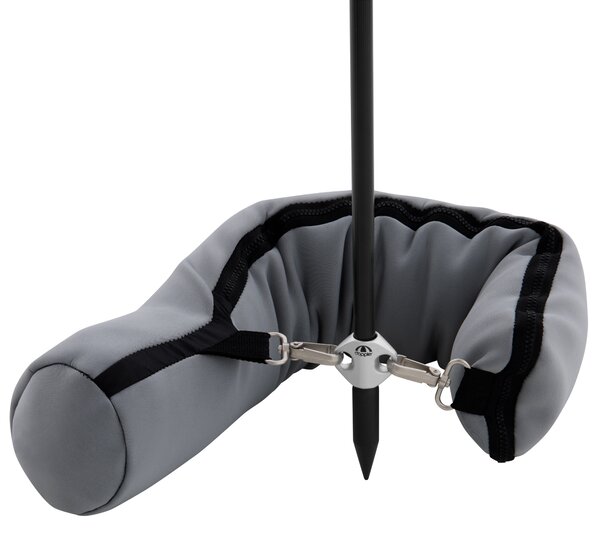 Doppler EXPERT MULTI PUSH UP záhradný slnečník 160 cm antracit Doppler