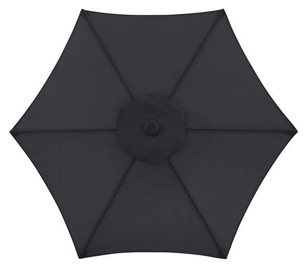 Doppler LIFE záhradný slnečník 180 cm antracit Doppler