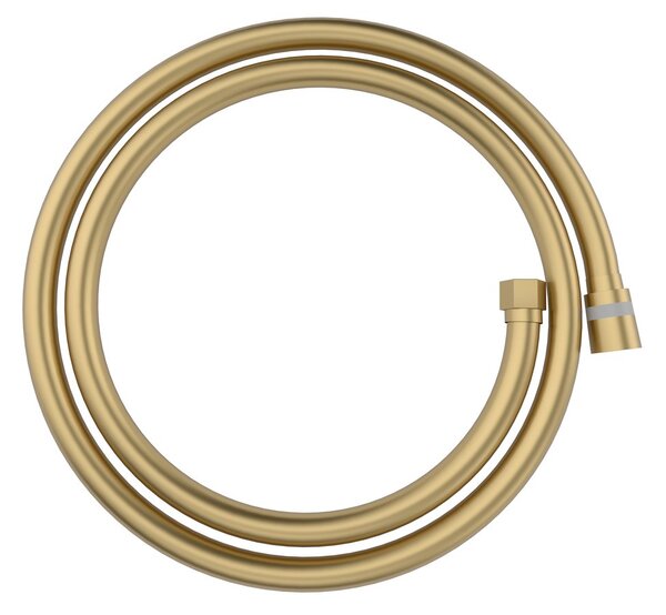 Sapho Sapho, SOFTLEX plastová sprchová hadica, 150cm, zlatá matná, 1208-19