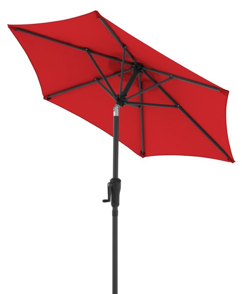 Doppler LIFE záhradný slnečník 180 cm červený Doppler