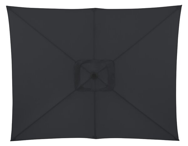 Doppler LIFE záhradný slnečník 250 x 200 cm antracit Doppler