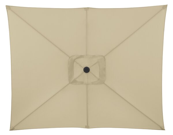 Doppler LIFE svetlo záhradný slnečník 250 x 200 cm béžová Doppler