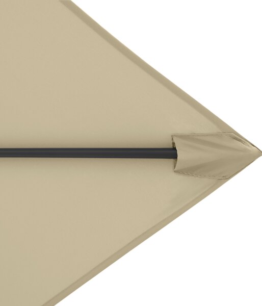 Doppler LIFE svetlo záhradný slnečník 250 x 200 cm béžová Doppler