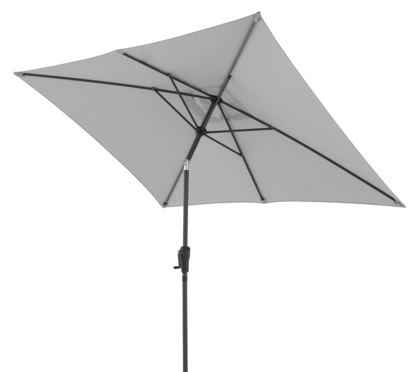 Doppler LIFE záhradný slnečník 250 x 200 cm svetlosivá Doppler
