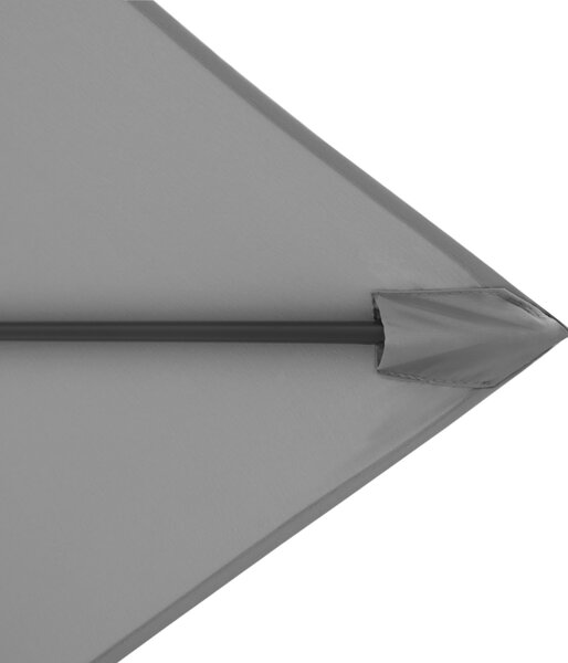 Doppler LIFE záhradný slnečník 250 x 200 cm svetlosivá Doppler
