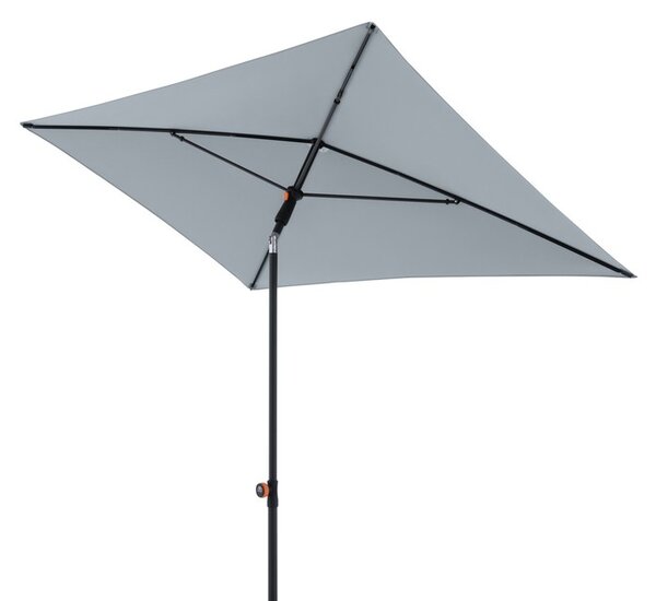 Doppler myZone záhradný slnečník 190 x 125 cm svetlosivá Doppler