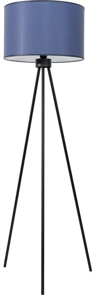 Sollux SL.1855 - Stojacia lampa NEVIA 1xE27/15W/230V modrá