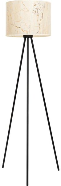 Sollux SL.1854 - Stojacia lampa NEVIA 1xE27/15W/230V mramor/béžová