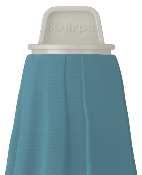 Knirps APOLL SHELL záhradný slnečník 240 x 240 cm svetlomodrá Knirps