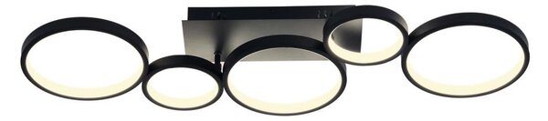 Brilagi - LED stmievateľné stropné svietidlo RINGO LED/34W/230V čierne + DO