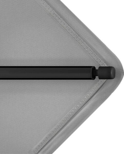 Knirps APOLL BLACK záhradný slnečník 240 x 240 cm svetlosivá Knirps