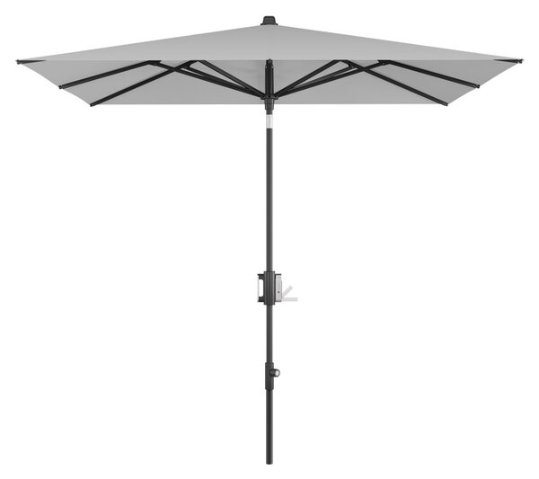 Knirps APOLL BLACK záhradný slnečník 240 x 240 cm svetlosivá Knirps